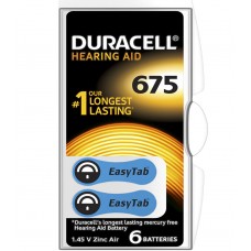 Duracell İşitme Cihazı Pili 675 6 lı Paket